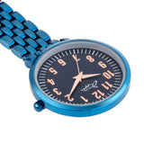 Aurora Rose Gold/Blue Link Fob 35