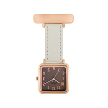  Eunoia Rose Gold/Grey Leather Fob 28
