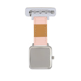Eunoia Rose Gold/Silver/Pink Leather Fob 28