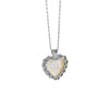 Eloise Pearl Heart Pendant Necklace