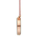 Meraki Mother of Pearl/Rose Gold/Blush Leather Fob 35
