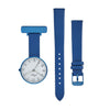 Empress Interchangeable Silver/White/ Blue Leather 35