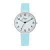 Empress Interchangeable White/Silver/Blue Leather 35
