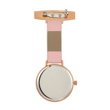 Meraki Mother of Pearl/Rose Gold/Blush Leather Fob 35