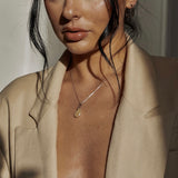 Cora Moonstone Pendant Necklace