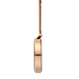 Meraki Silver/Blush Mesh Fob 35