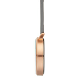 Meraki Marble/Rose Gold/Grey Leather Fob 35