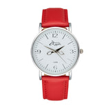 Alore Silver/Red Leather 35