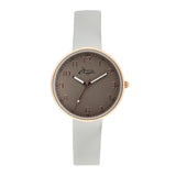 Empress Interchangeable Rose Gold/Grey Leather 35