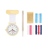 Gold Mesh/Nato Interchangeable Nurse Watch