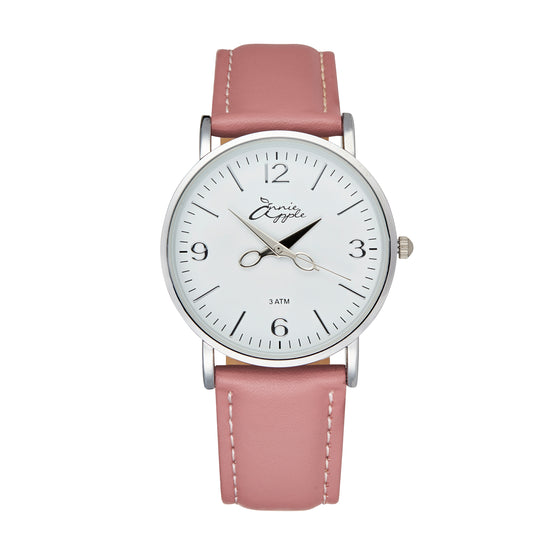 Alore Silver/White/Pink Leather 35