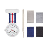 Silver Mesh/Nato Interchangeable Nurse Watch