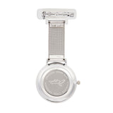 Aurora White/Silver Mesh Fob 35