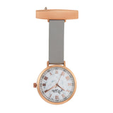 Meraki Marble/Rose Gold/Grey Leather Fob 35