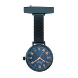 Meraki Rose Gold/Blue Mesh Fob 35