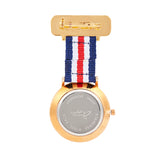 Rose Gold Mesh/Nato Interchangeable Nurse Watch