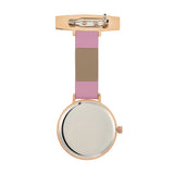 Meraki Rose Gold/Marble/Pink Leather Fob 35