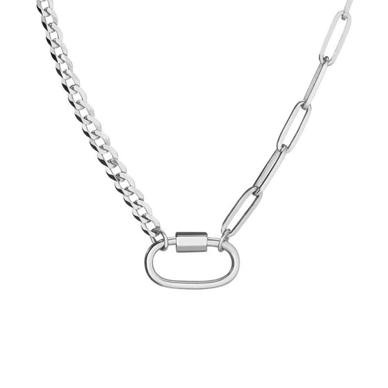 Esti Carabiner Chain Necklace