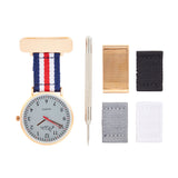Rose Gold Mesh/Nato Interchangeable Nurse Watch