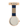 Meraki Mother of Pearl/Rose Gold/Navy Leather Fob 35