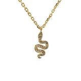 Rio Snake Gold Necklace