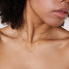 Reina Double Chain Necklace