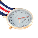Rose Gold Mesh/Nato Interchangeable Nurse Watch